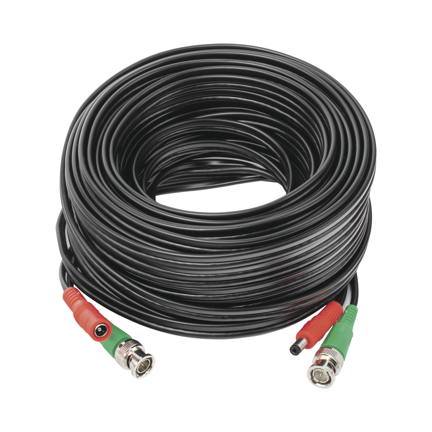 20 metros / Cable coaxial ( BNC ) + Alimentación / 100 % Cobre / Para Cámaras 4K  / Uso interior