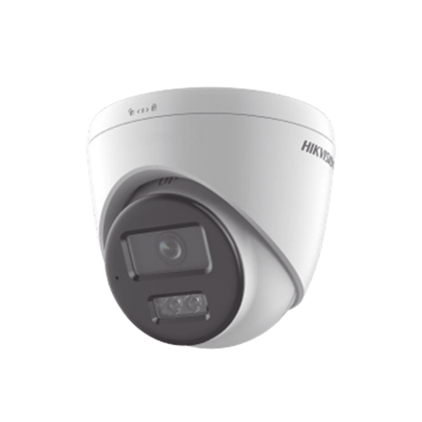 Turret IP 6 Megapixel / Lente 2.8 mm / Dual Light (30 mts IR + 20 mts Luz Blanca) / Micrófono Integrado / ACUSENSE Lite / Exterior IP67 / H.265 / PoE / ONVIF / Micro SD