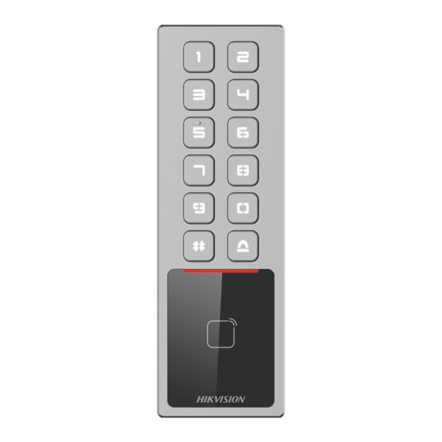 Teclado Exterior Antivandálico IP65 & IK08 / Administrable en la Nube / Alta y Baja de Passwords Remotamente con Horarios / Acceso por PIN o Tarjeta MIFARE