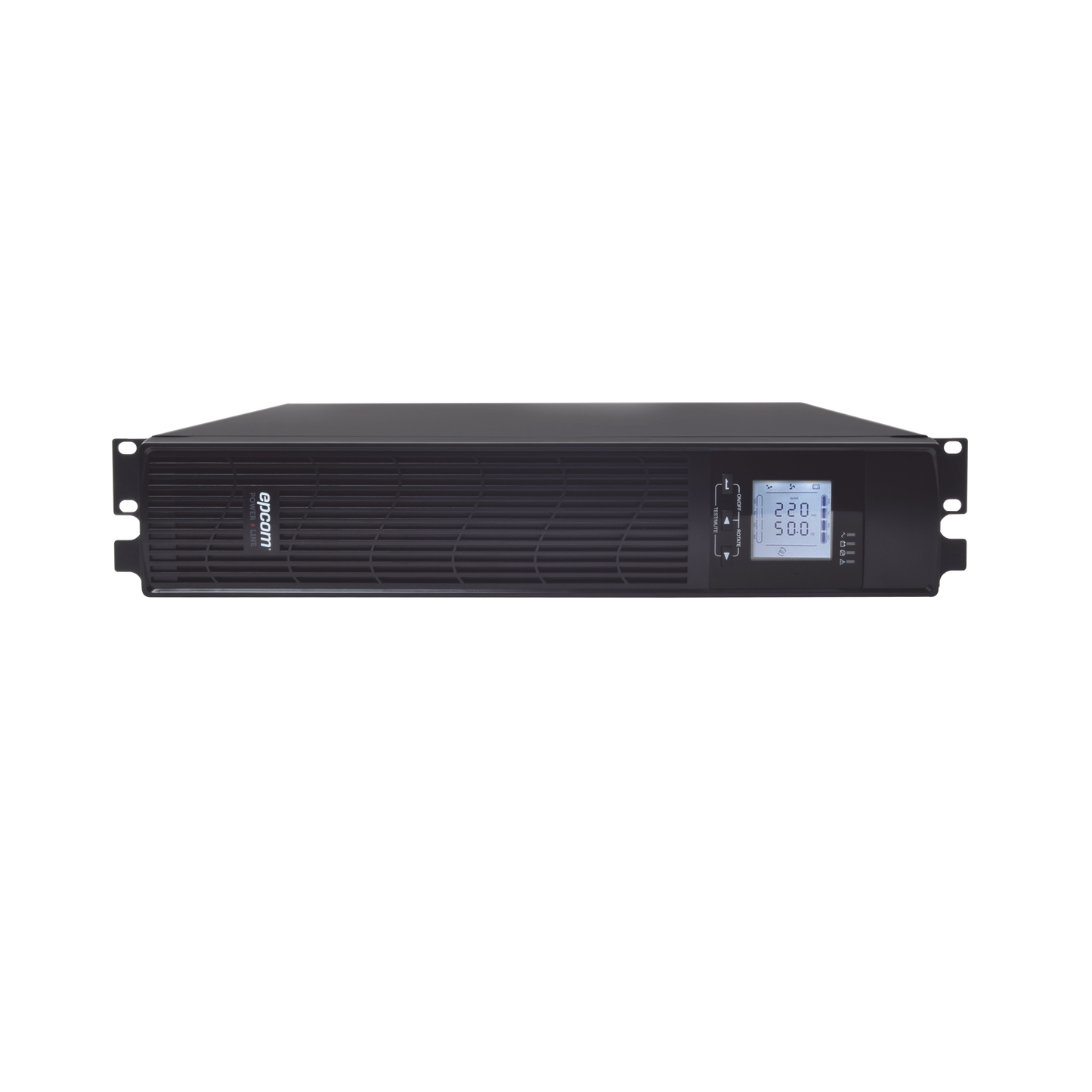 UPS de 1000VA/900W / Topología On-Line Doble Conversión / Entrada y Salida de 120 Vca / Clavija de Entrada NEMA 5-15P / Pantalla LCD Configurable /Formato Rack/Torre