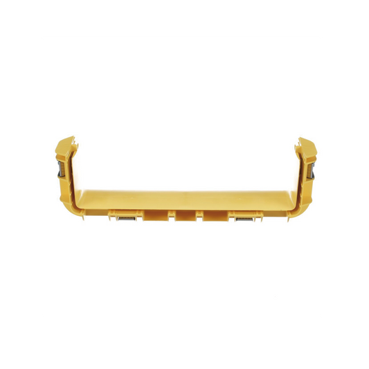 Union Recta "Cople", Para Canaleta FiberRunner™ 12X4, Color Amarillo