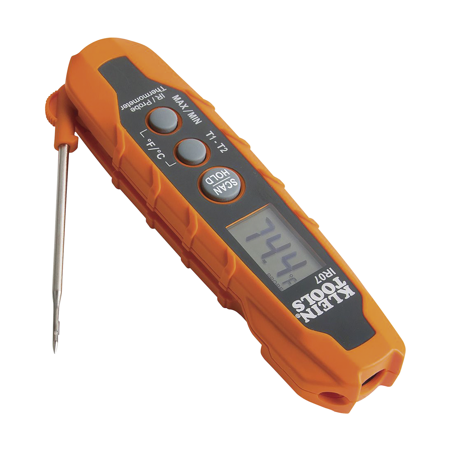 Termómetro Doble IR/Sonda con Medición ºC y ºF. Con Pantalla Retroiluminada