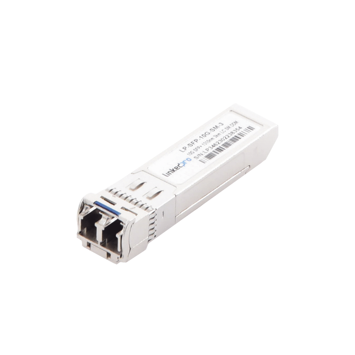 Transceptor SFP+ (Mini-Gbic) / Monomodo / 10 Gbps de velocidad / Conectores LC Dúplex / Hasta 3 km de Distancia