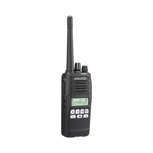 136-174 MHz, Digital DMR-Analógico, Intrínseco, 5 Watts, 260 Canales, 9 Teclas, Roaming, Encriptación, GPS, Inc. antena, batería, cargador y clip