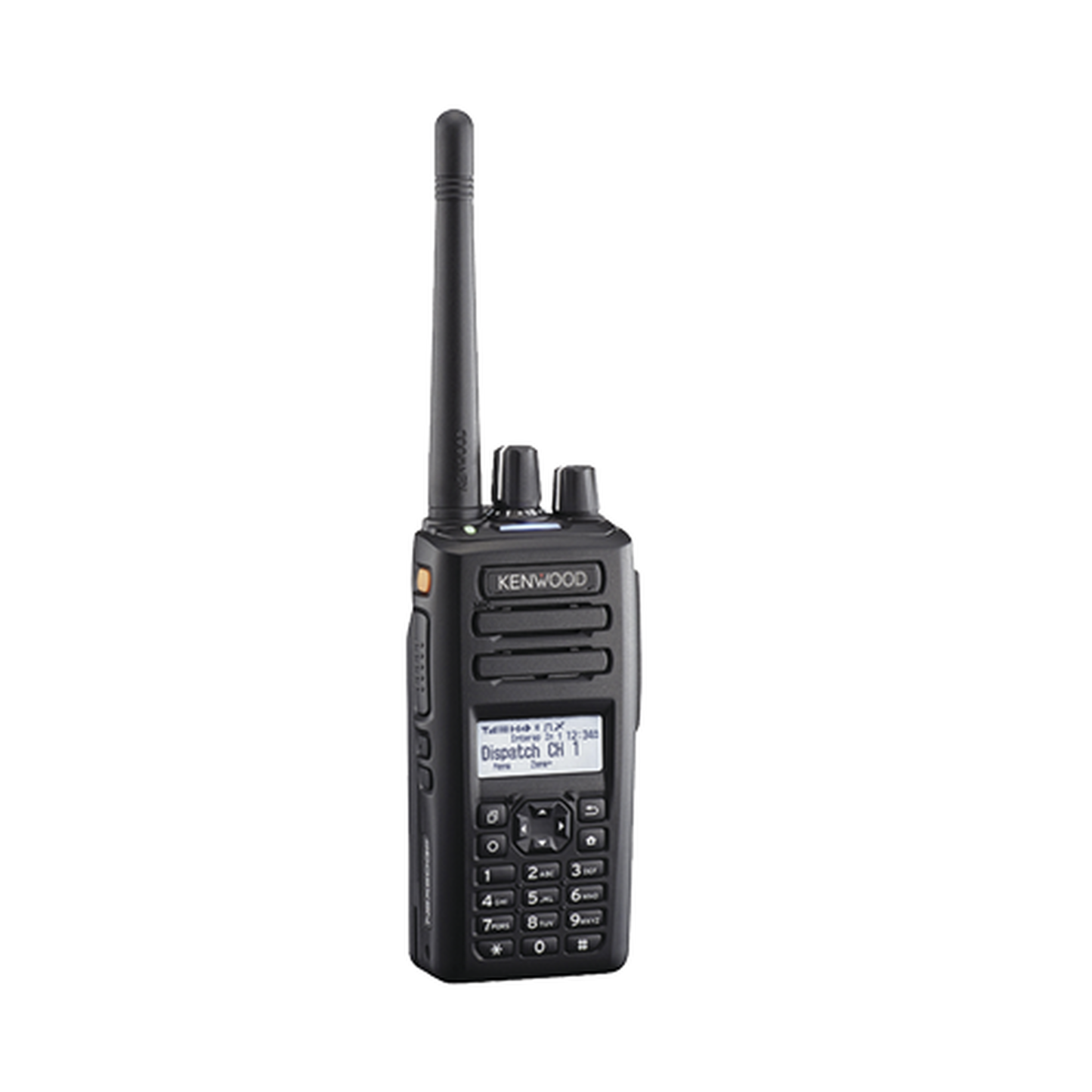 800/900 MHz, Intr. Seguro, 260 Canales, Digital NXDN-DMR-Análogo, GPS, Bluetooth, IP67, 2 Pines, Inc. Batería-Antena-Cargador-Clip.