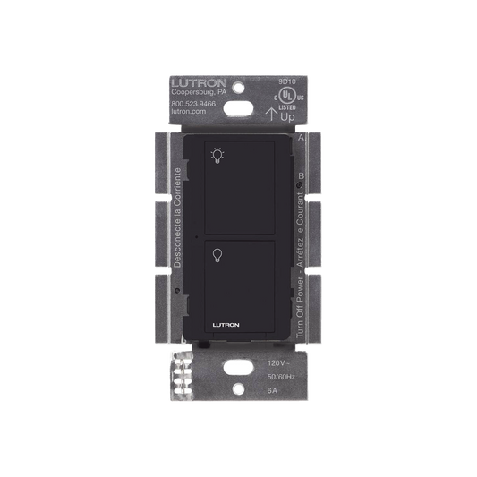 (Caseta Wireless) Interruptor Inteligente On/Off, requiere cable neutro. 6A, /120V