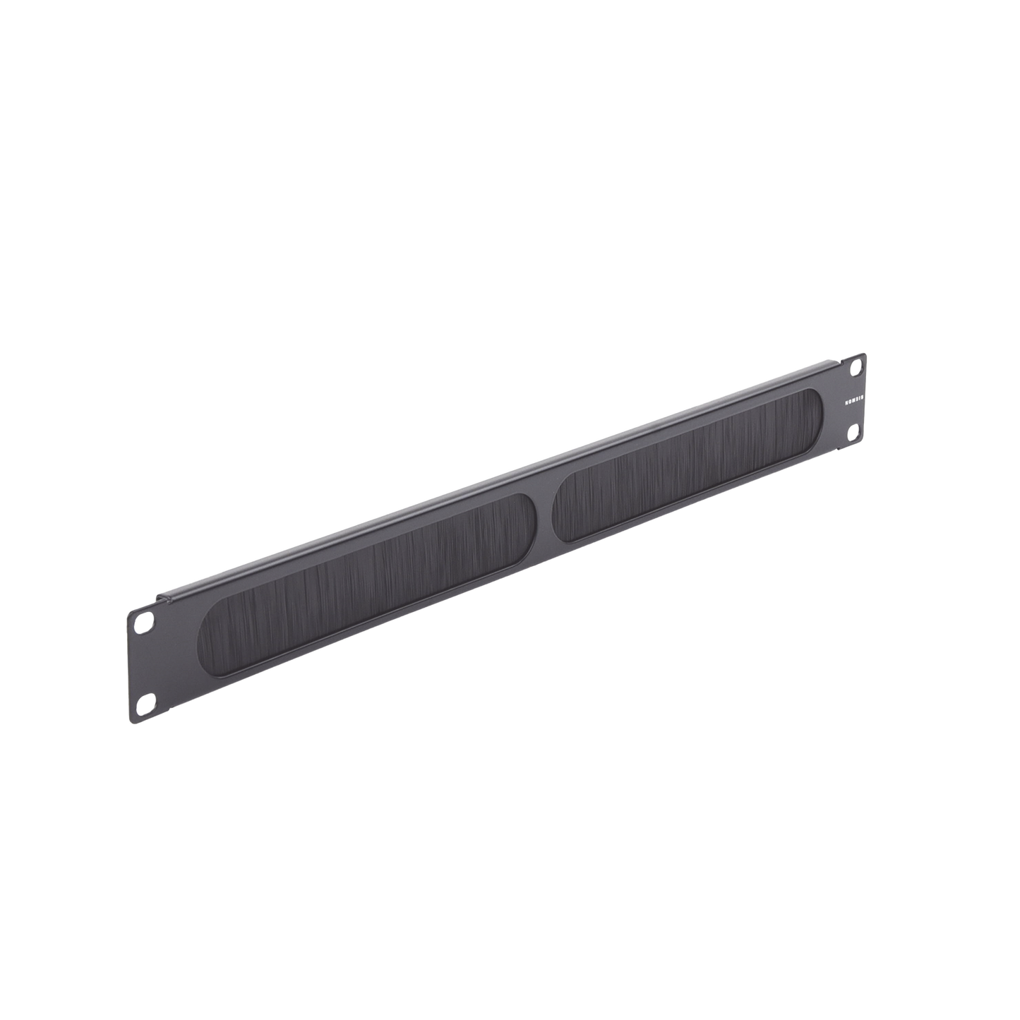 Tapa Ciega para Rack de 19in, Tipo Cepillo de Nylon, para Paso de Cables y Mejor Manejo Térmico, Color Negro, 1UR